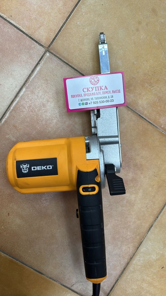 Шлифмашина ленточная DEKO DKBS500