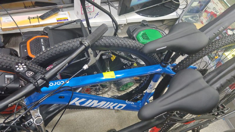 /Велосипед Kimiko 29* бело-синий