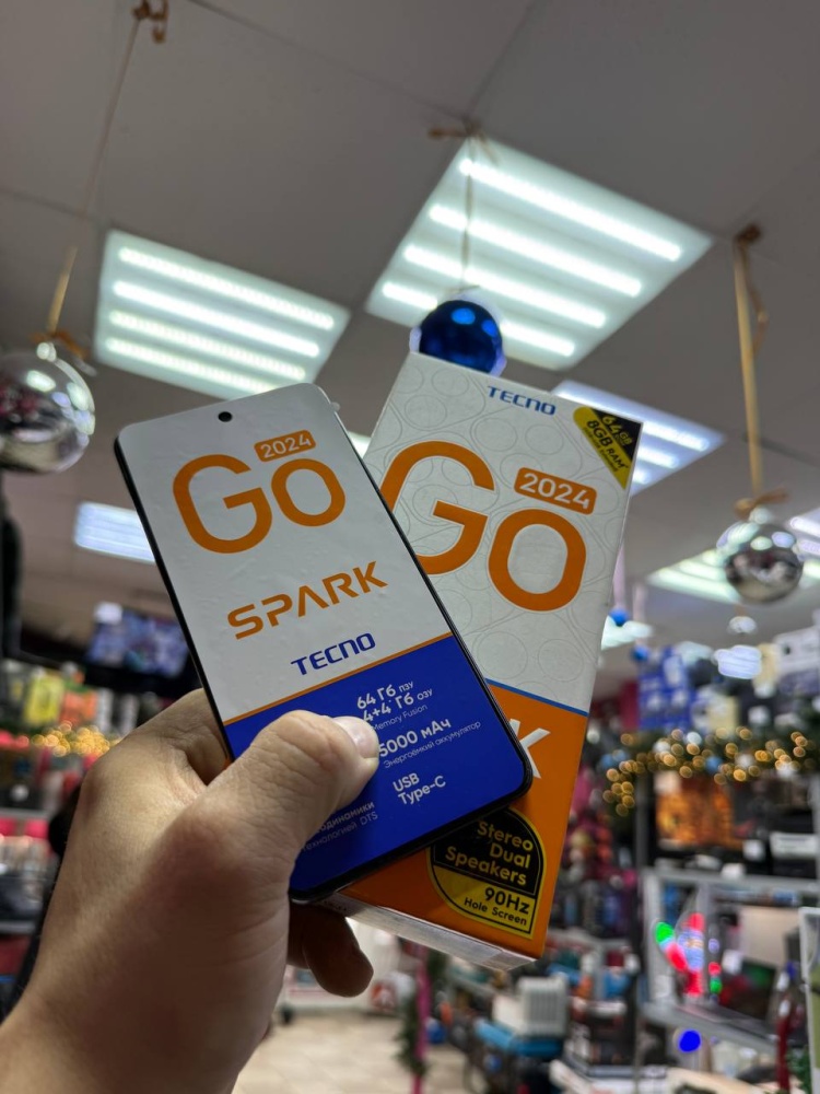 Мобильный телефон Tecno Spark Go 2024 64Gb