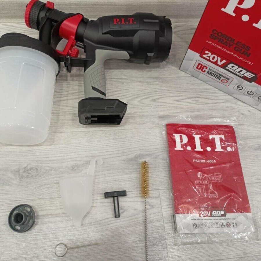 Краскопульт аккумуляторный P. I. T. PSG20H-900A