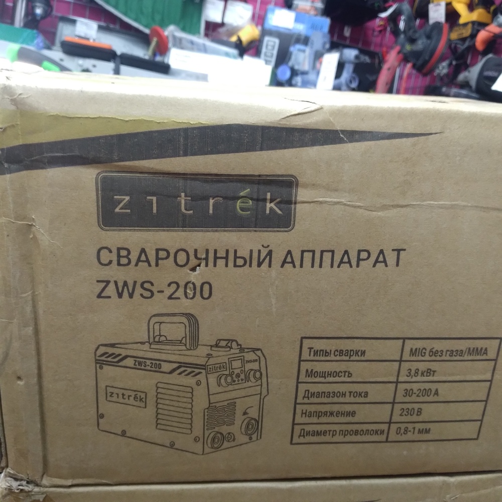 Сварочный аппарат zitrek zws 200 полуавтомат