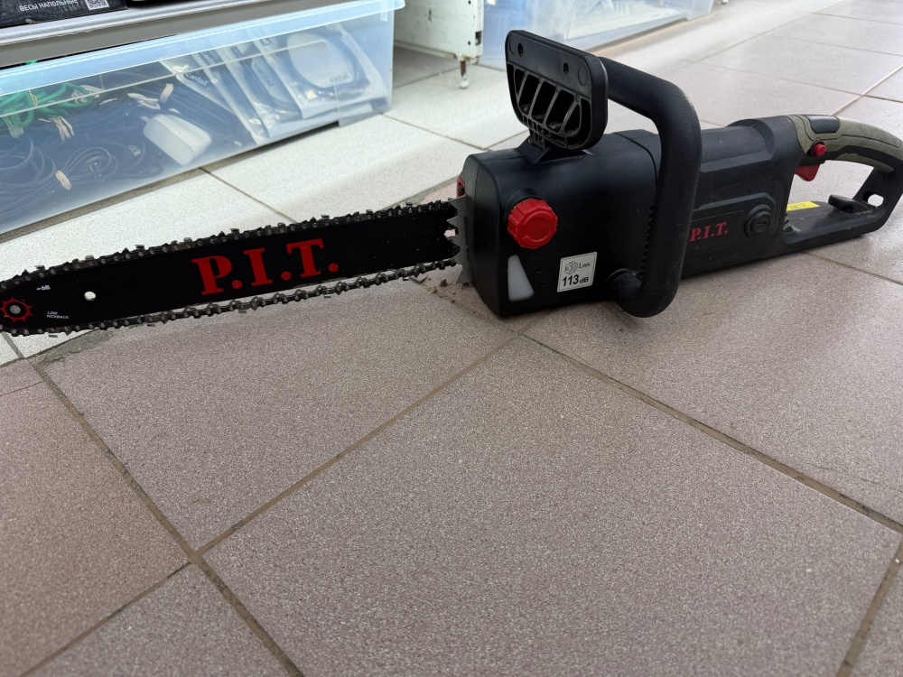 Цепная электропила PIT pke405-c7