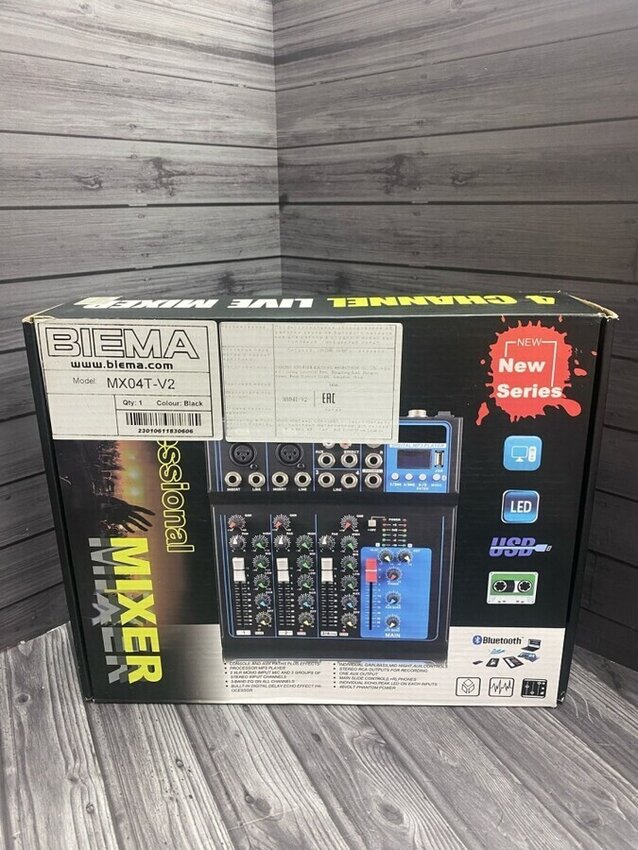 Звуковой микшер Biema MX04T-V2