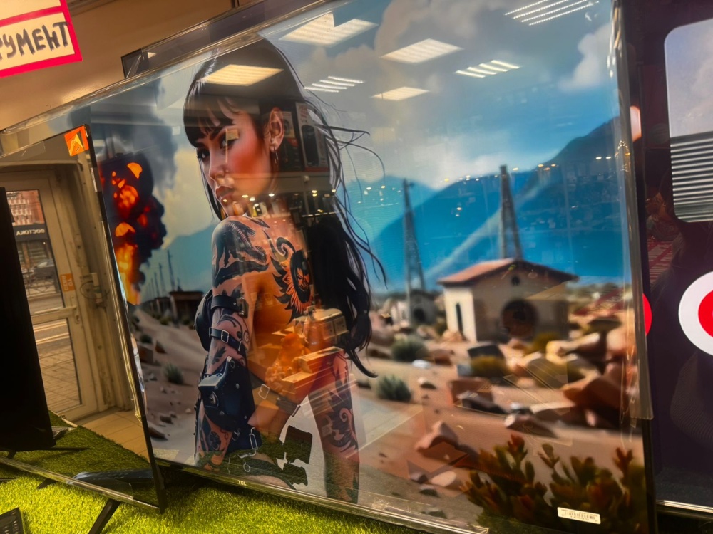 Телевизор TCL Qled 43 4 k