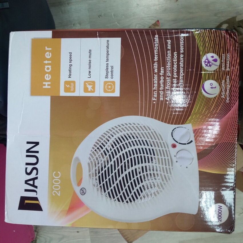 Вентилятор тепловой jasun