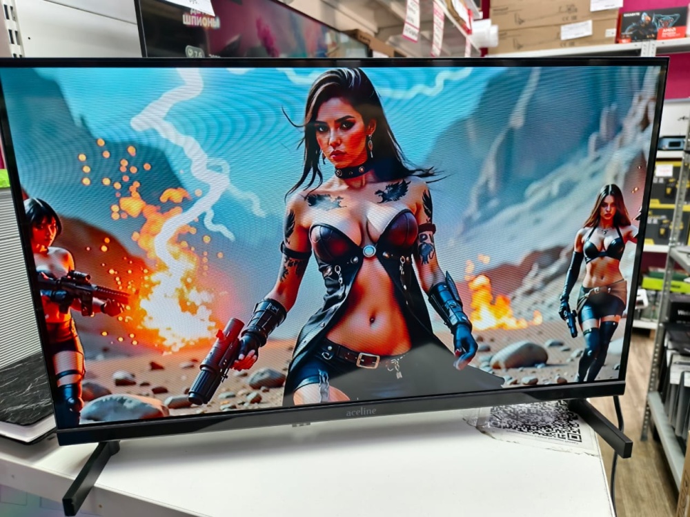 Телевизор др марка Aceline Без Смарт ТВ