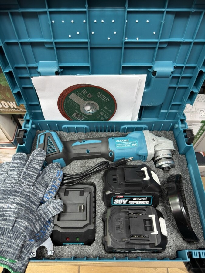 УШМ (Болгарка) аккумуляторная Makita 36V