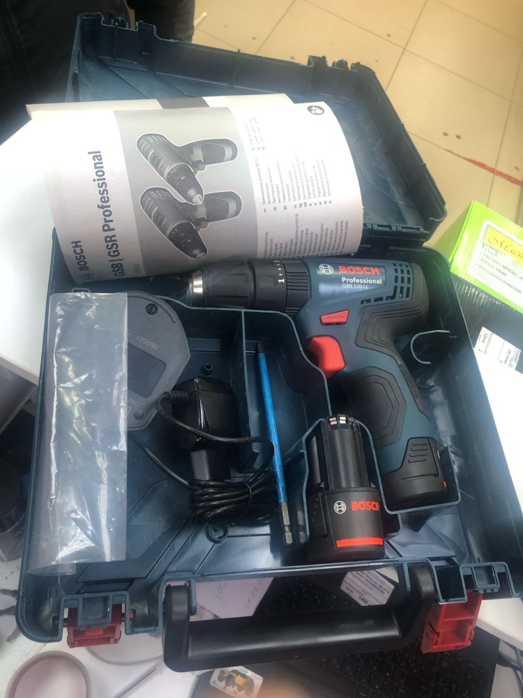 Шуруповерт Bosh gsb 120Li