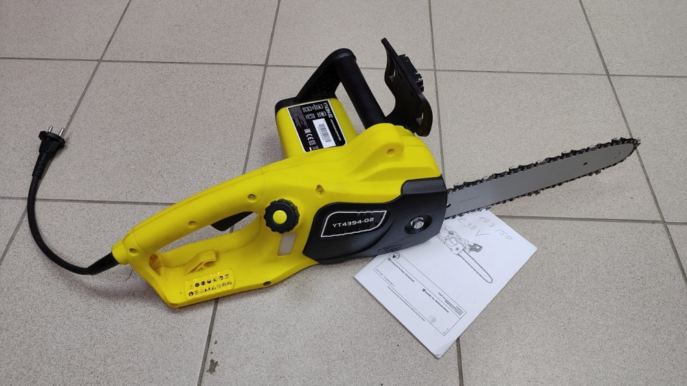 Цепная электропила YT4394-02