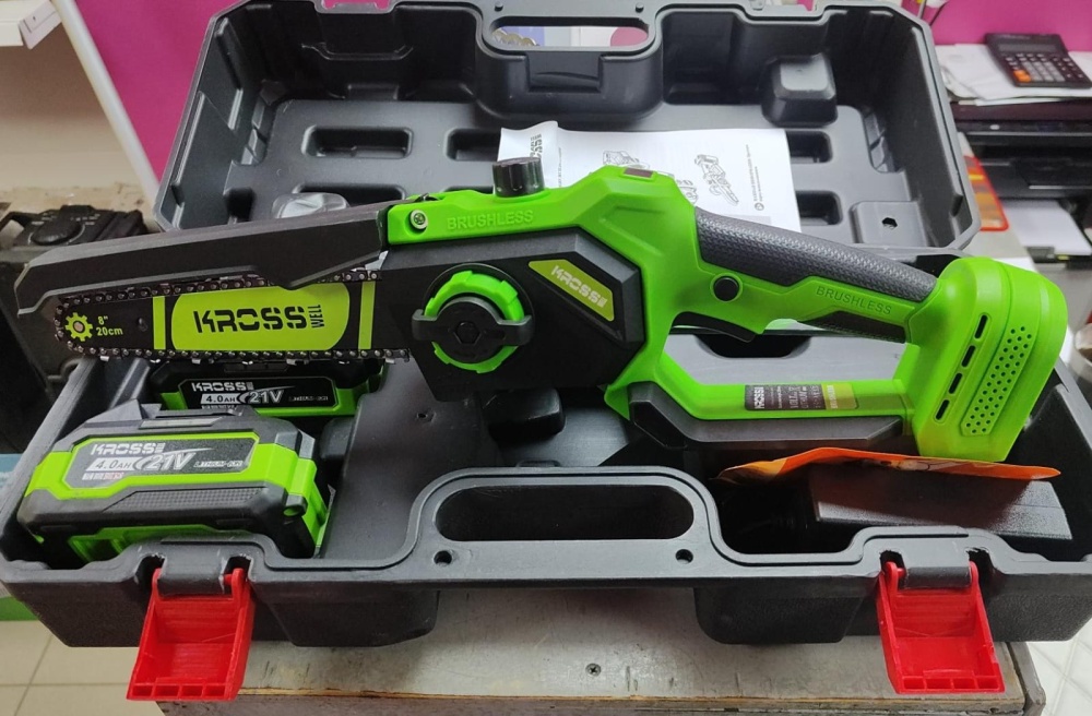 Цепная электропила kross well kli-8ec
