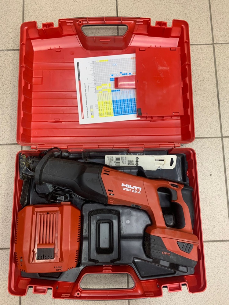 Сабельная пила Hilti WSR 22-a