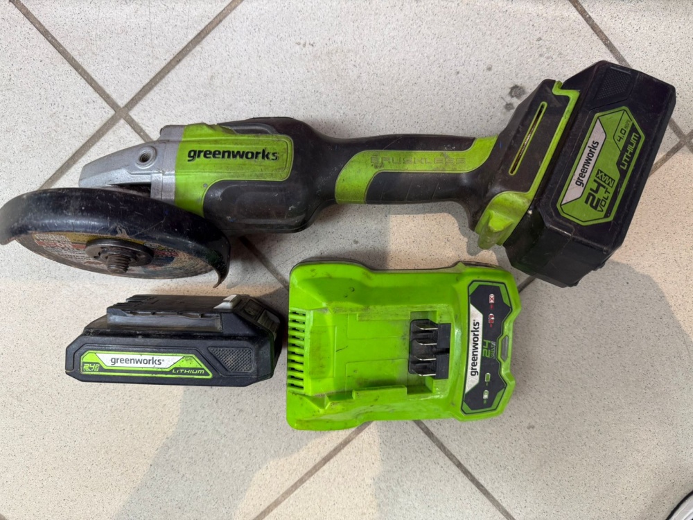 УШМ (Болгарка) Greenworks 3200207