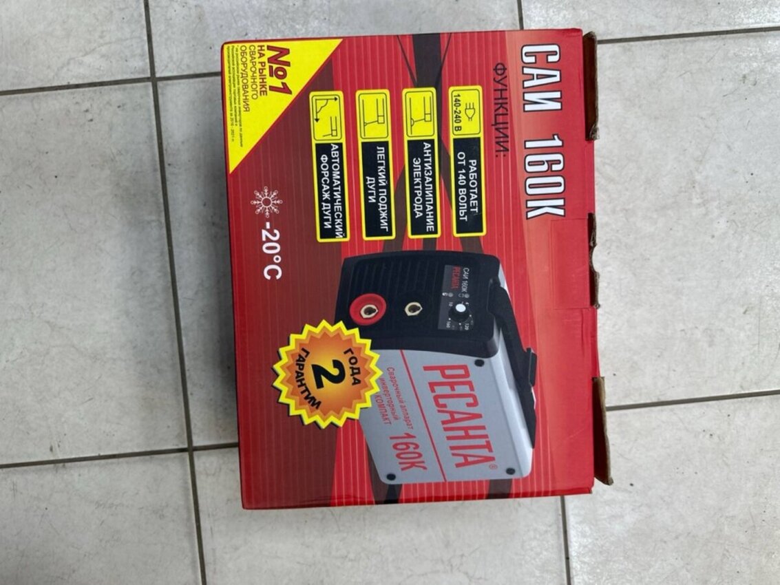 Сварочный аппарат ресанта саи 160 к