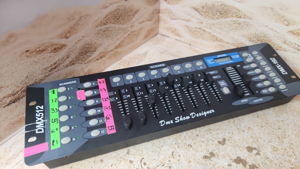 Световой контроллер DMX 512 DMX