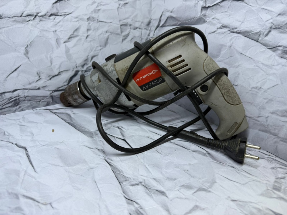 Дрель ИНТЕРСКОЛ ДУ-750ЭР