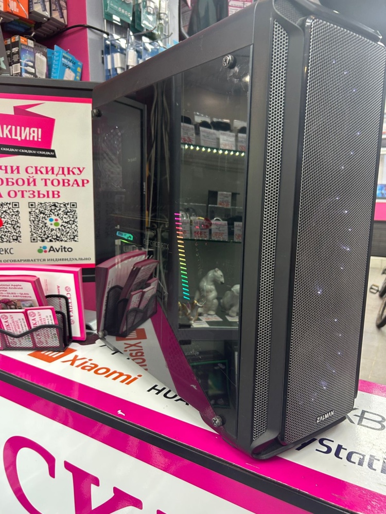 Системный блок RTX2070/Ryzen 7 2700/16/SSD 256/ 2T