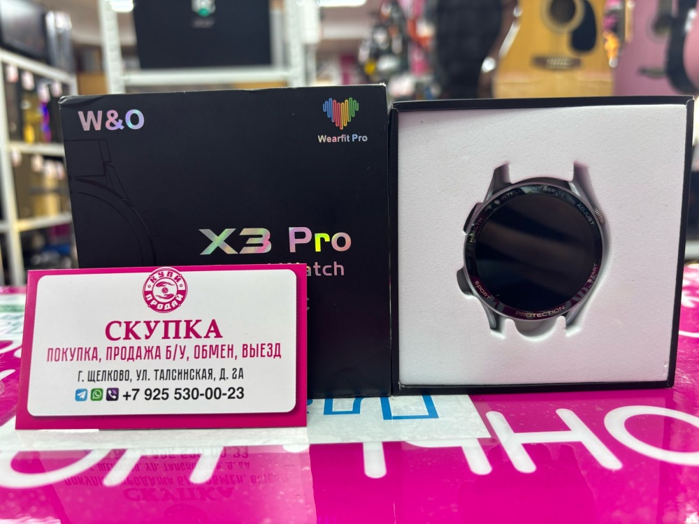 Смарт-часы W&O X3Pro