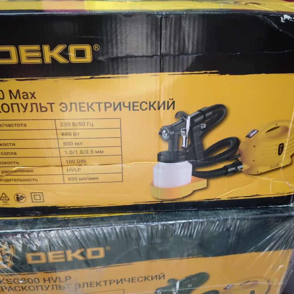 Краскопульт deko