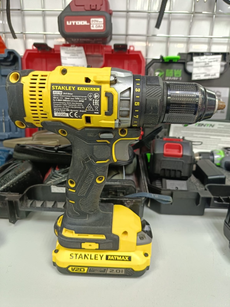 Дрель-Шуроповерт Stanley SCD 708