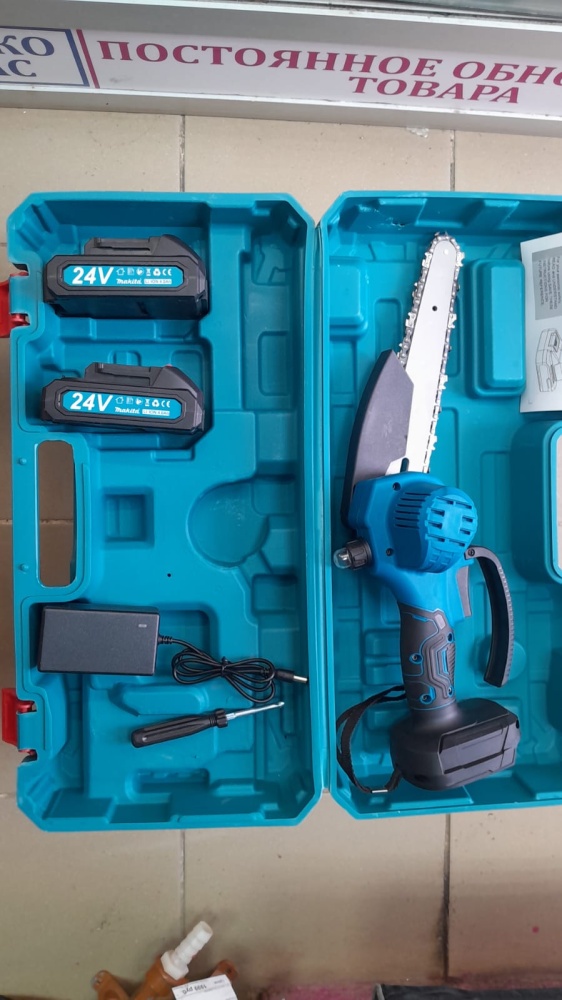 Цепная электропила MAKITA 24V