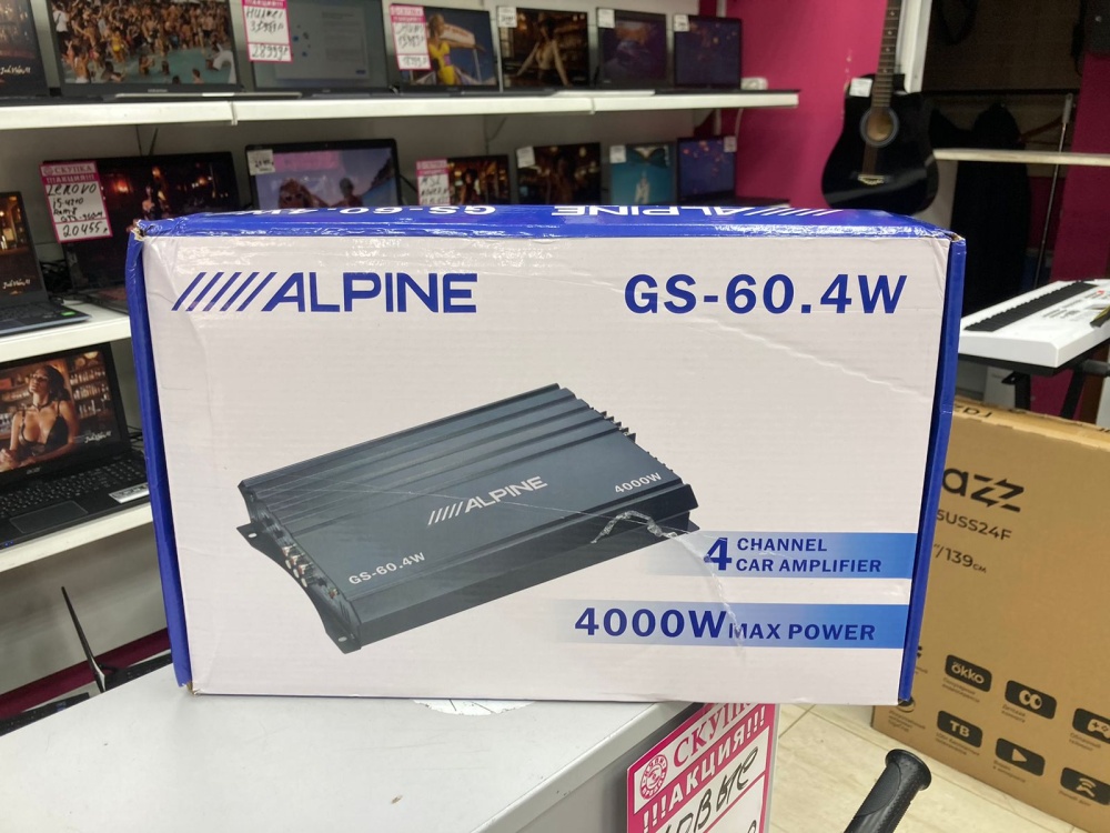 Усилитель ALPINE 4000W
