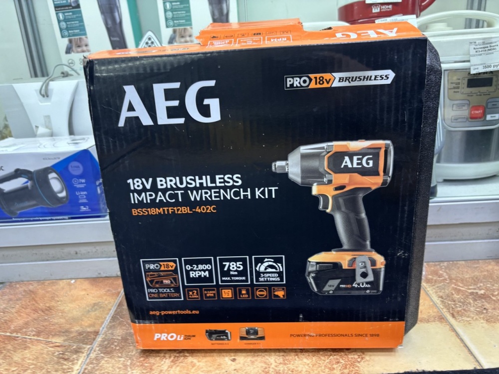 Гайковерт AEG bss18mtf12bl