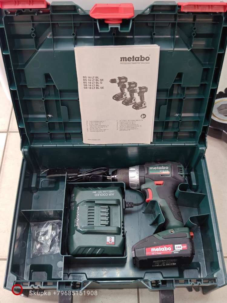 Шуруповерт Metabo 18v