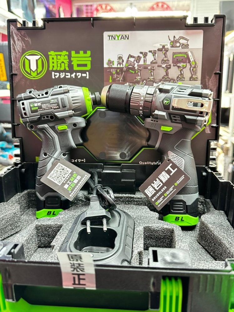 Шуруповерт+Гайковерт TENYN EX1618 21V