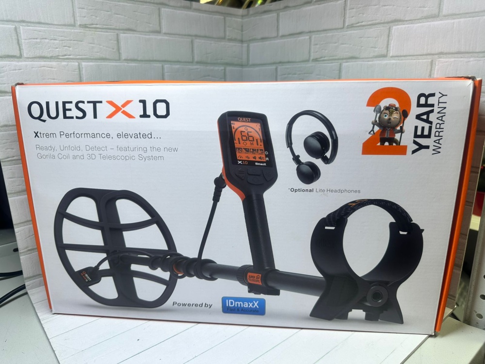 Металлодетектор QUEST X10 iD maxX