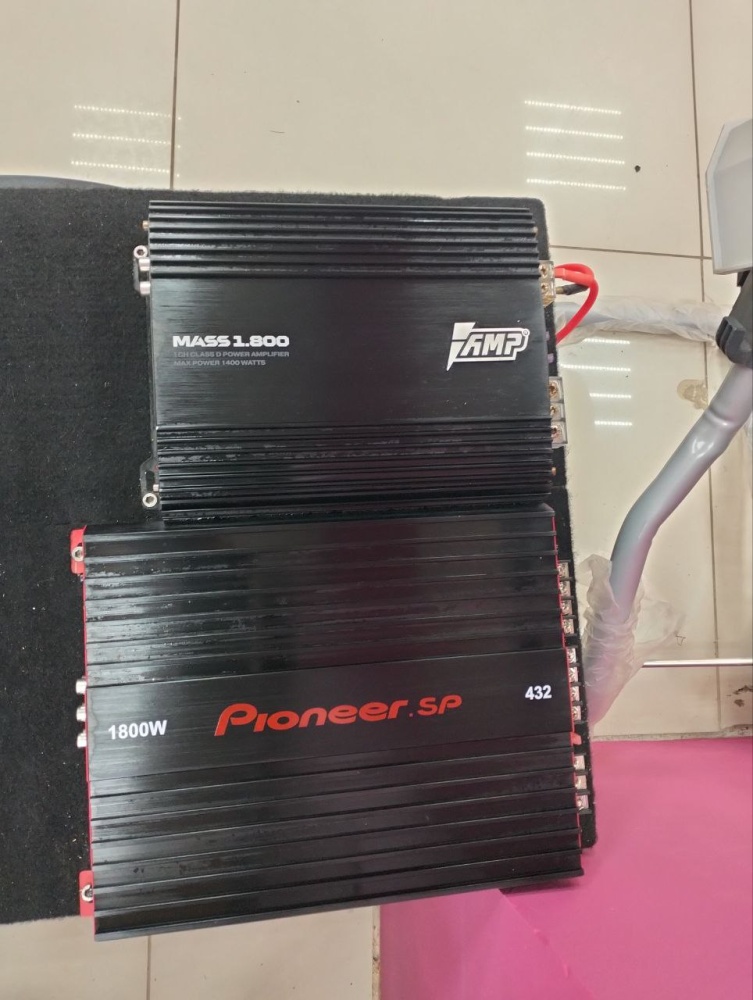 Автосабвуфер Pioneer+Урал