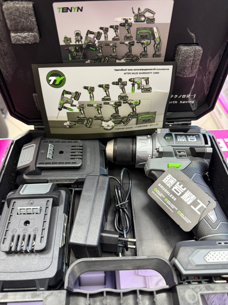 Шуруповерт Tenyn 18v