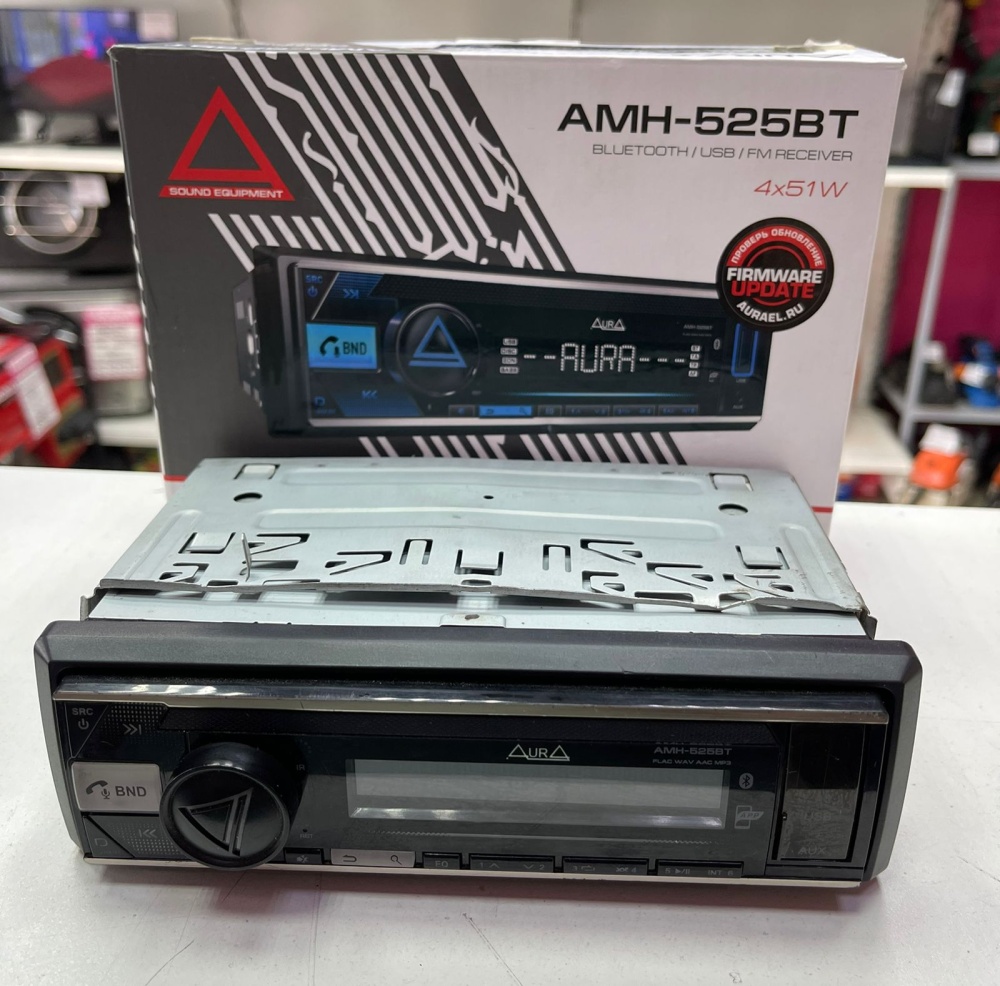 Магнитола aura amh-525 bt