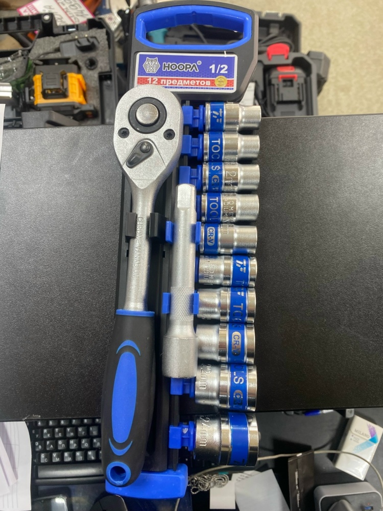 Набор трещётка с головками