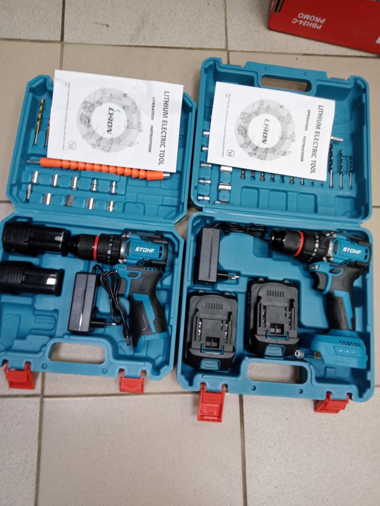 Шуруповерт БЕСЩЕТОЧНЫЙ STOHF 18V