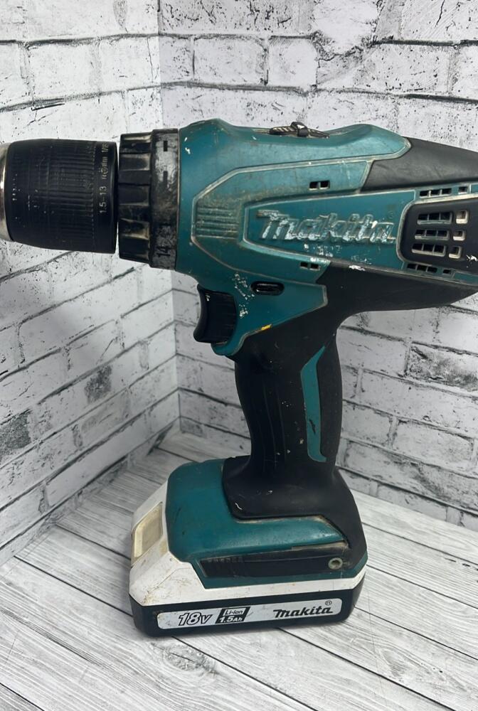 Дрель-шуруповерт Makita DF457D 18V 1.5Ач