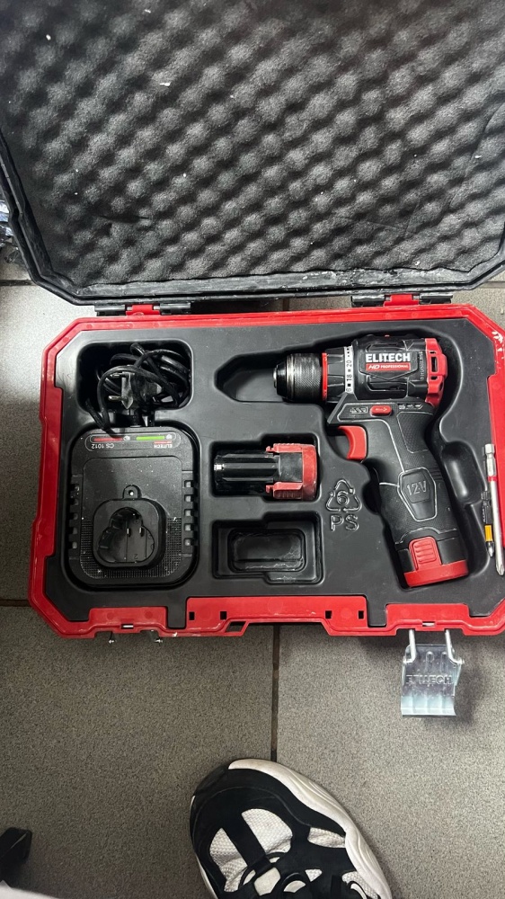 Шуруповерт  elitech cd12l2