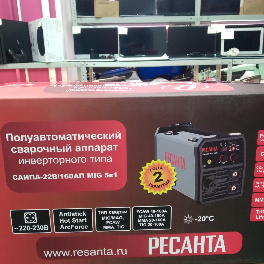 Сварочный аппарат ресанта саипа 22в.160ап