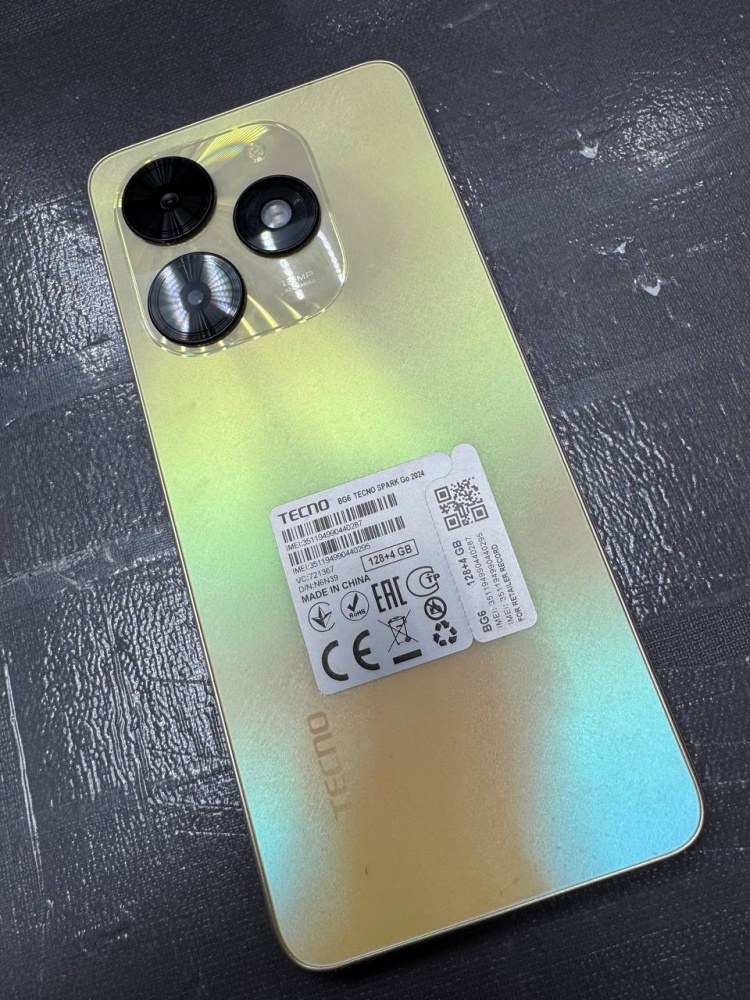 Мобильный телефон Tecno spark go 4/128