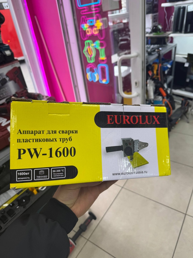 Фен для полимерных труб evrolux