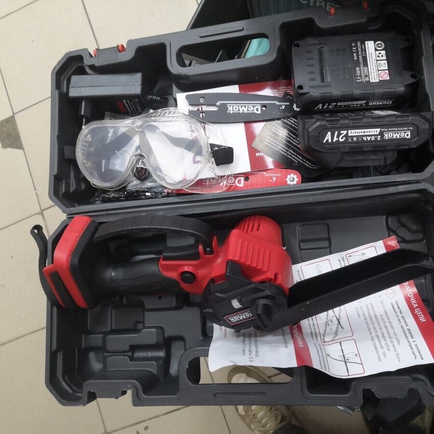 Цепная электропила DEmak