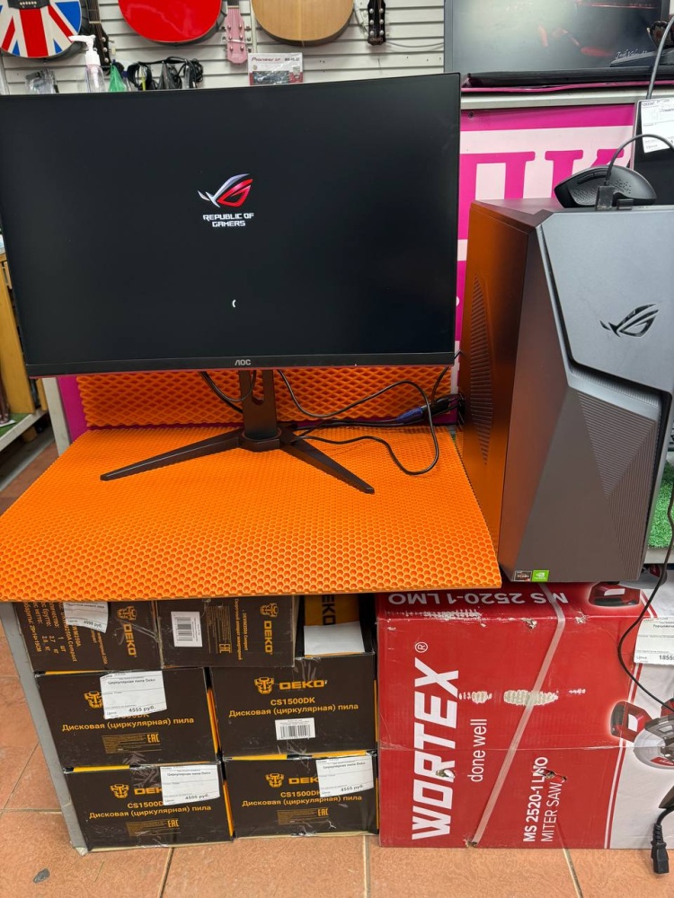 Системный блок + монитор 27
