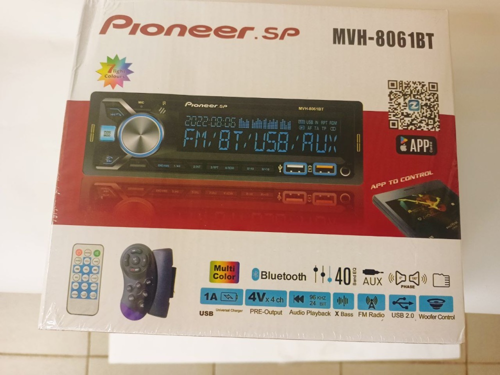 /Автомагнитола Pioneer SP MVH-8061BT