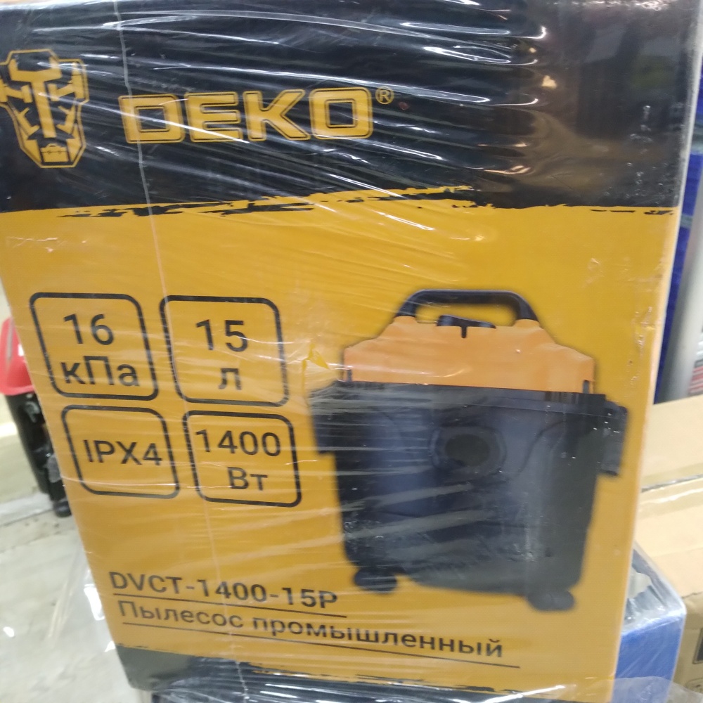 Строительный пылесос deko