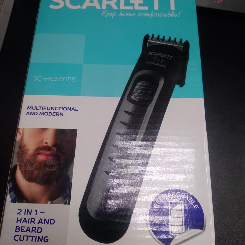 Машинка для стрижки scarlett hc63055