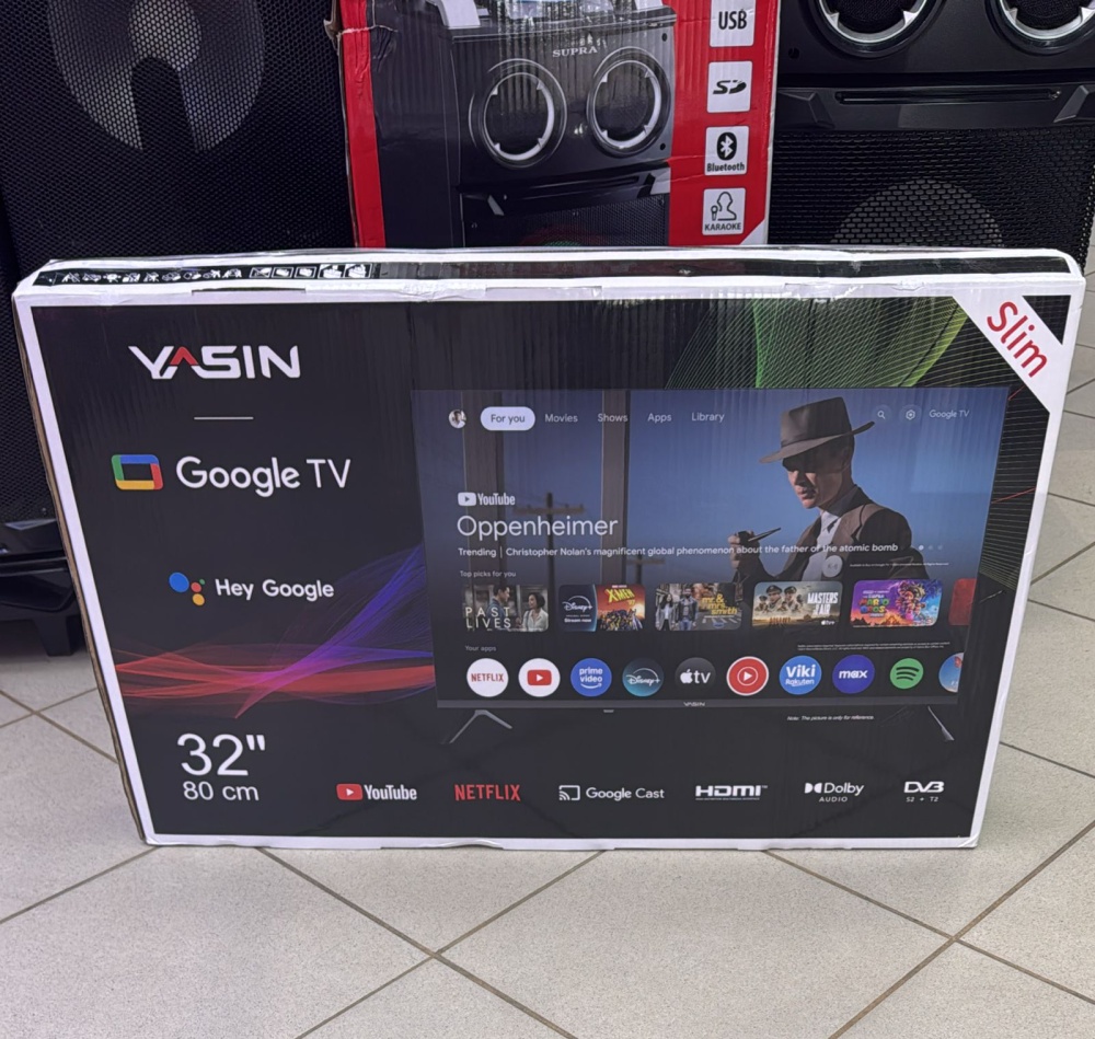 Телевизор Yasin 32 Slim