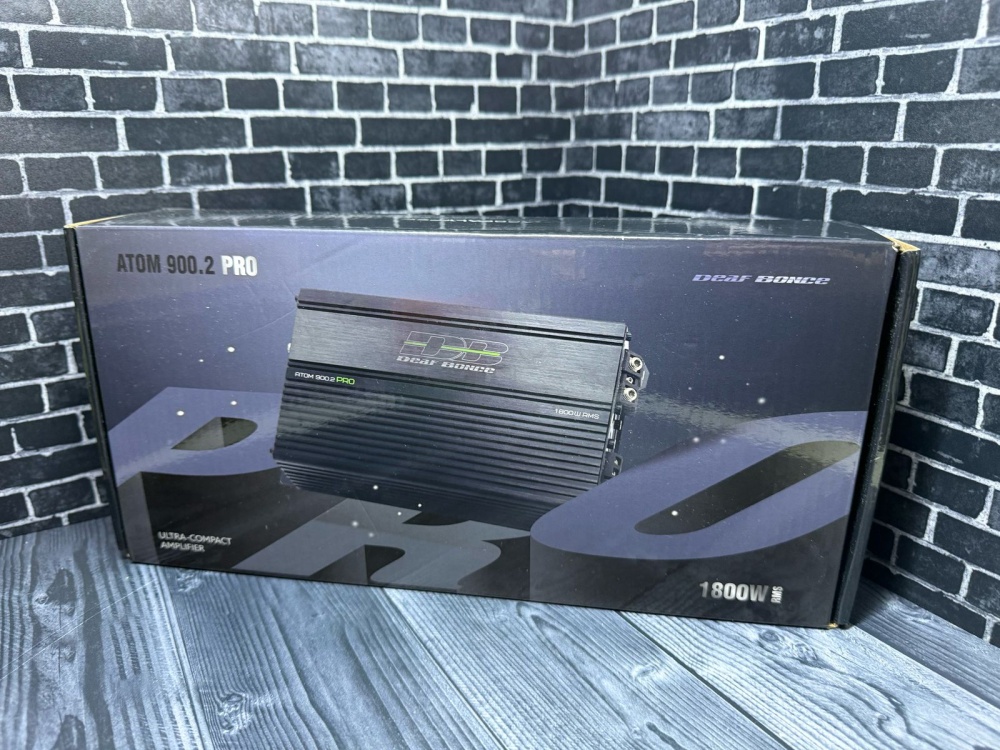 Автоусилитель DeafBounce Atom 900.2pro