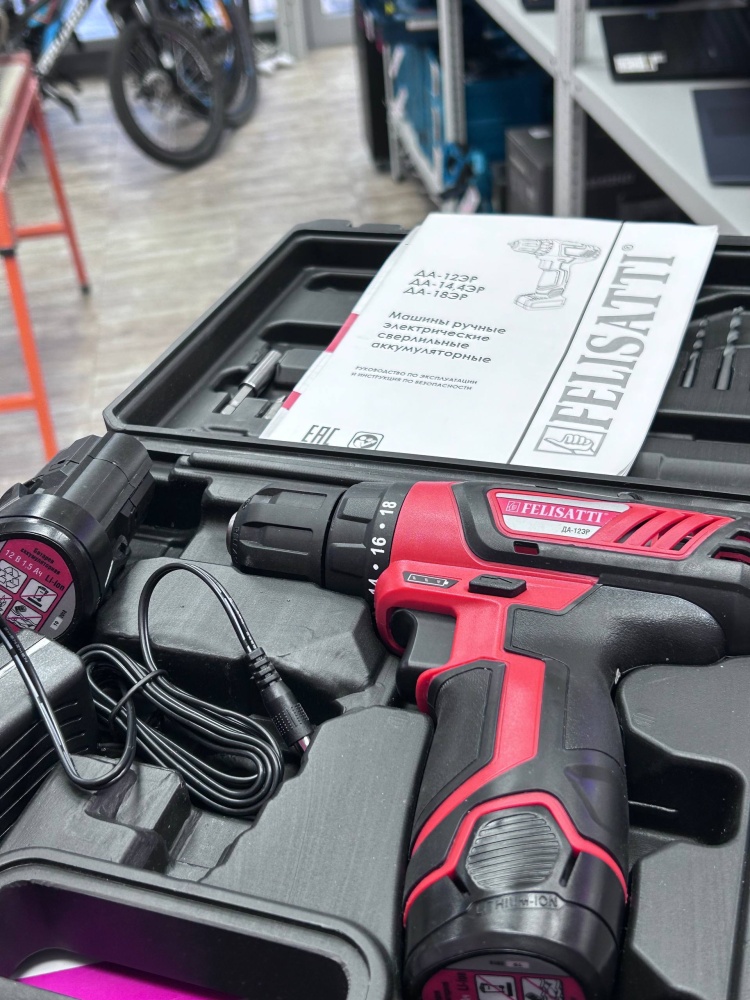 Шуруповерт eflisatti да-12эр