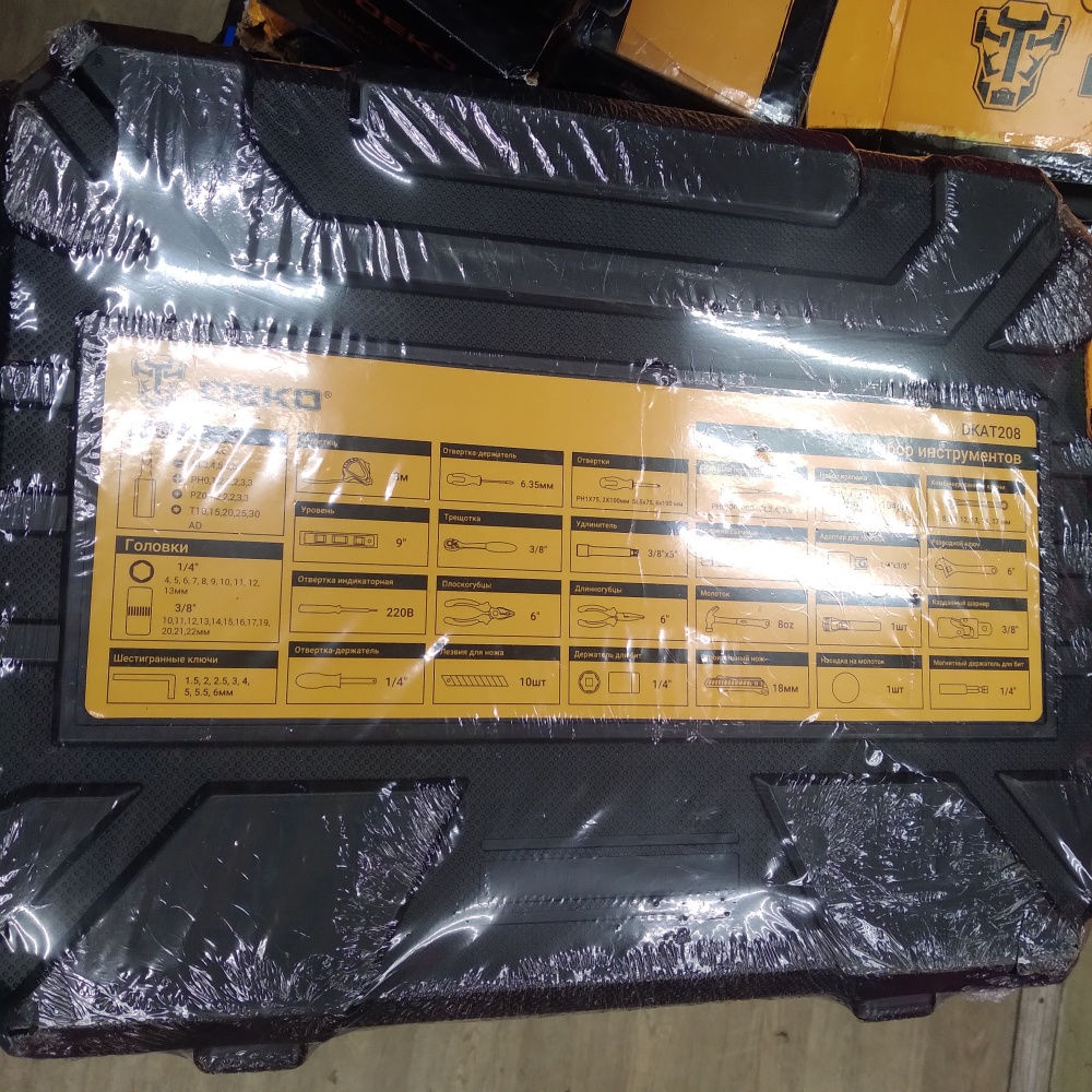 Набор инструментов deko 208