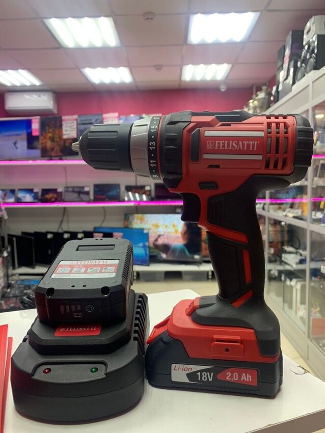 Шуруповерт Felisatti ДА-13/18ЛЗ