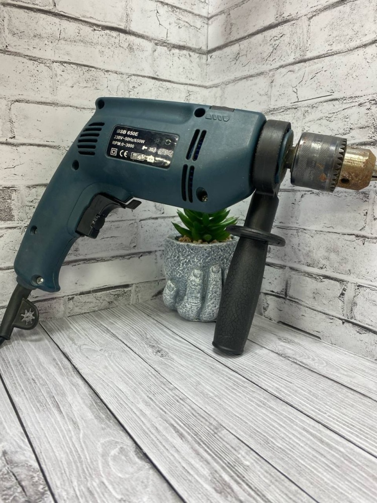 Электродрель bsb 650е
